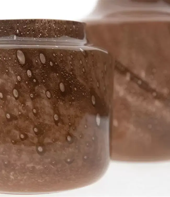 DutZ Vaas Glita | Terracotta | H20 x D19 cm