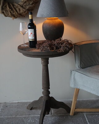 Rene Houtman Wijntafeltje | Teak | Ø51 x H76 cm