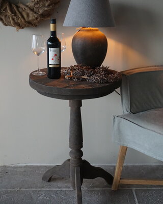 Rene Houtman Wijntafeltje | Teak | Ø51 x H76 cm