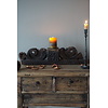 Uniek Houten Ornament Kandelaar | H16 x B61 x D8 cm