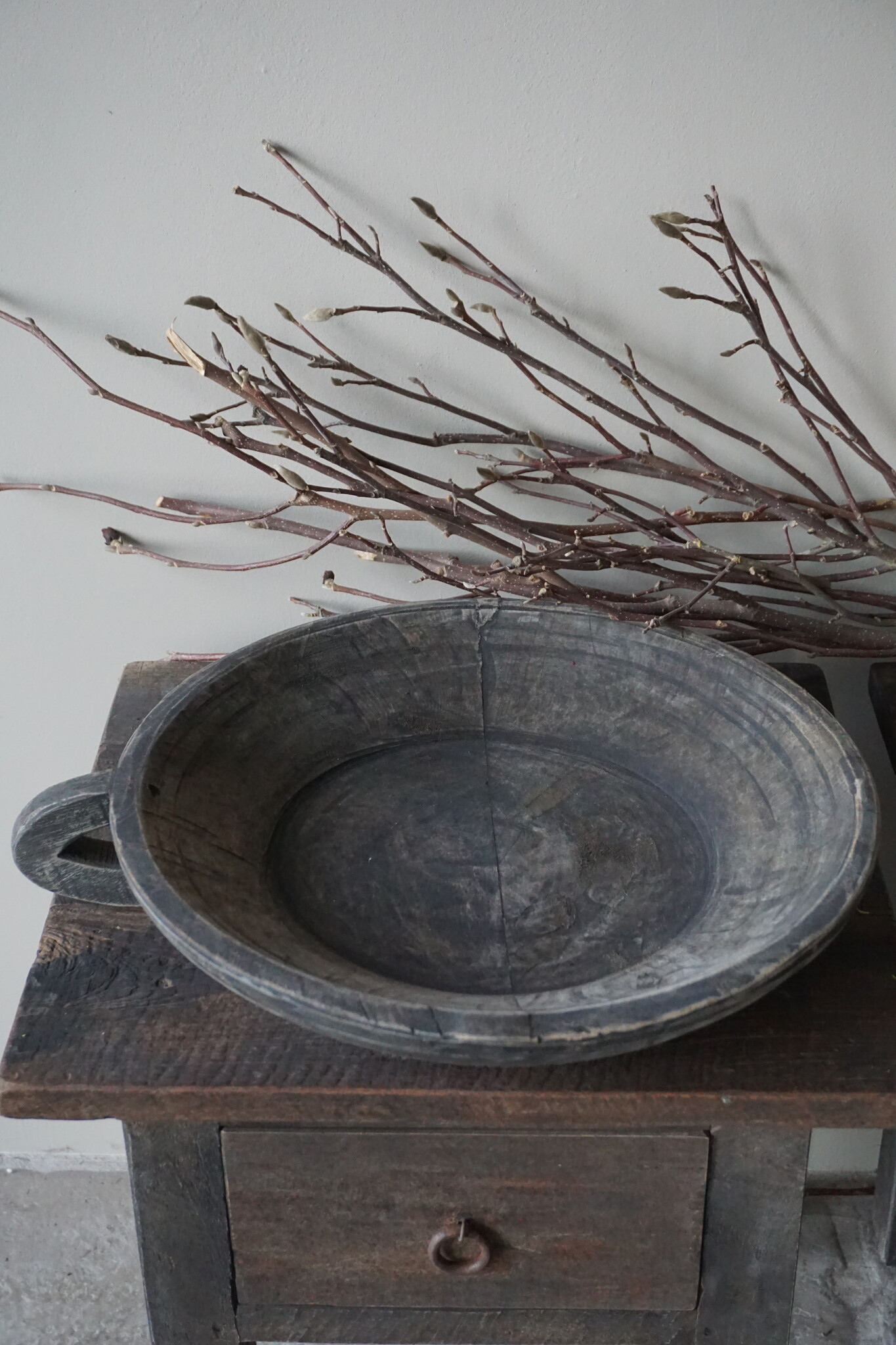 Rene Houtman Plateau Met Handgreep | Antique Grey