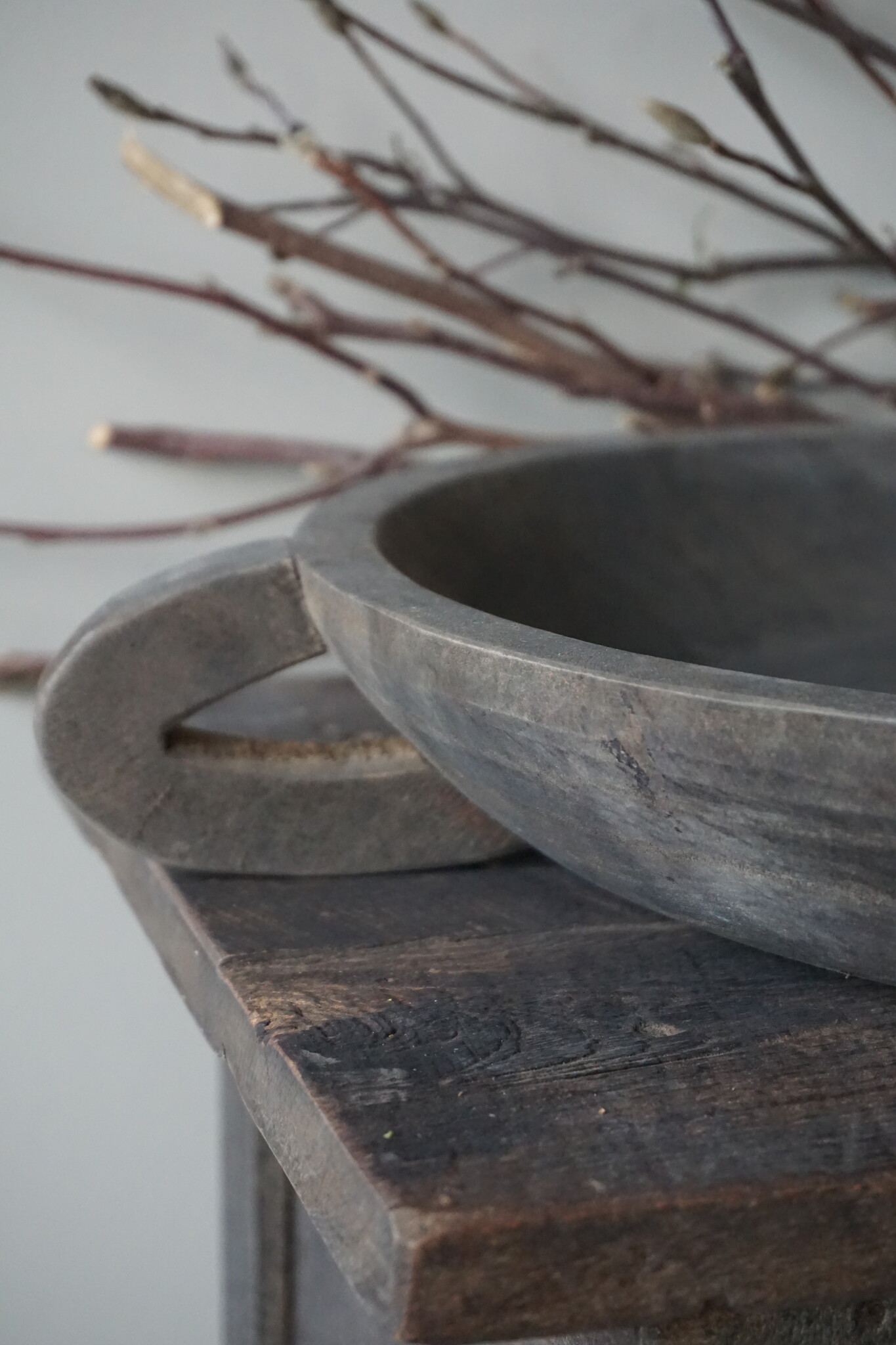 Rene Houtman Plateau Met Handgreep | Antique Grey