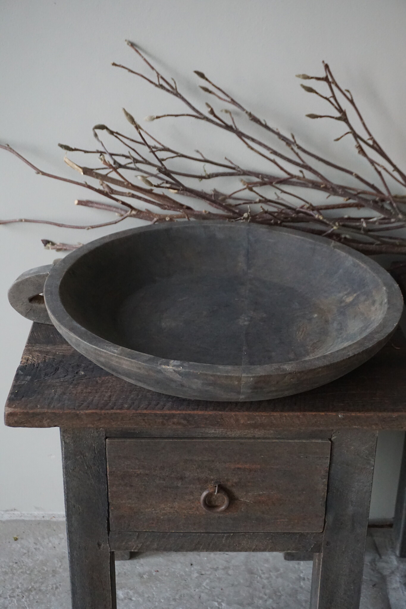 Rene Houtman Plateau Met Handgreep | Antique Grey