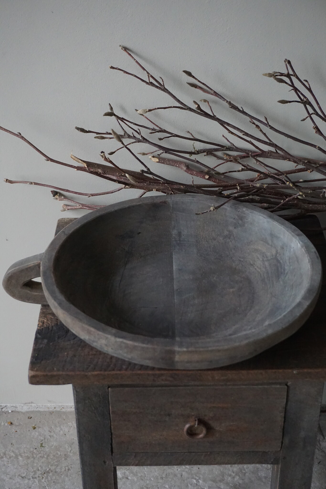 Rene Houtman Plateau Met Handgreep | Antique Grey