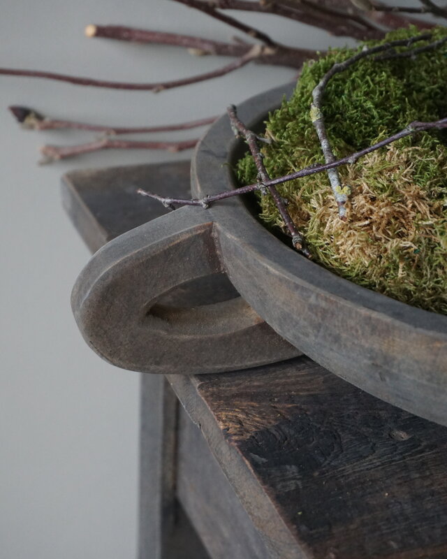 Rene Houtman Plateau Met Handgreep | Antique Grey
