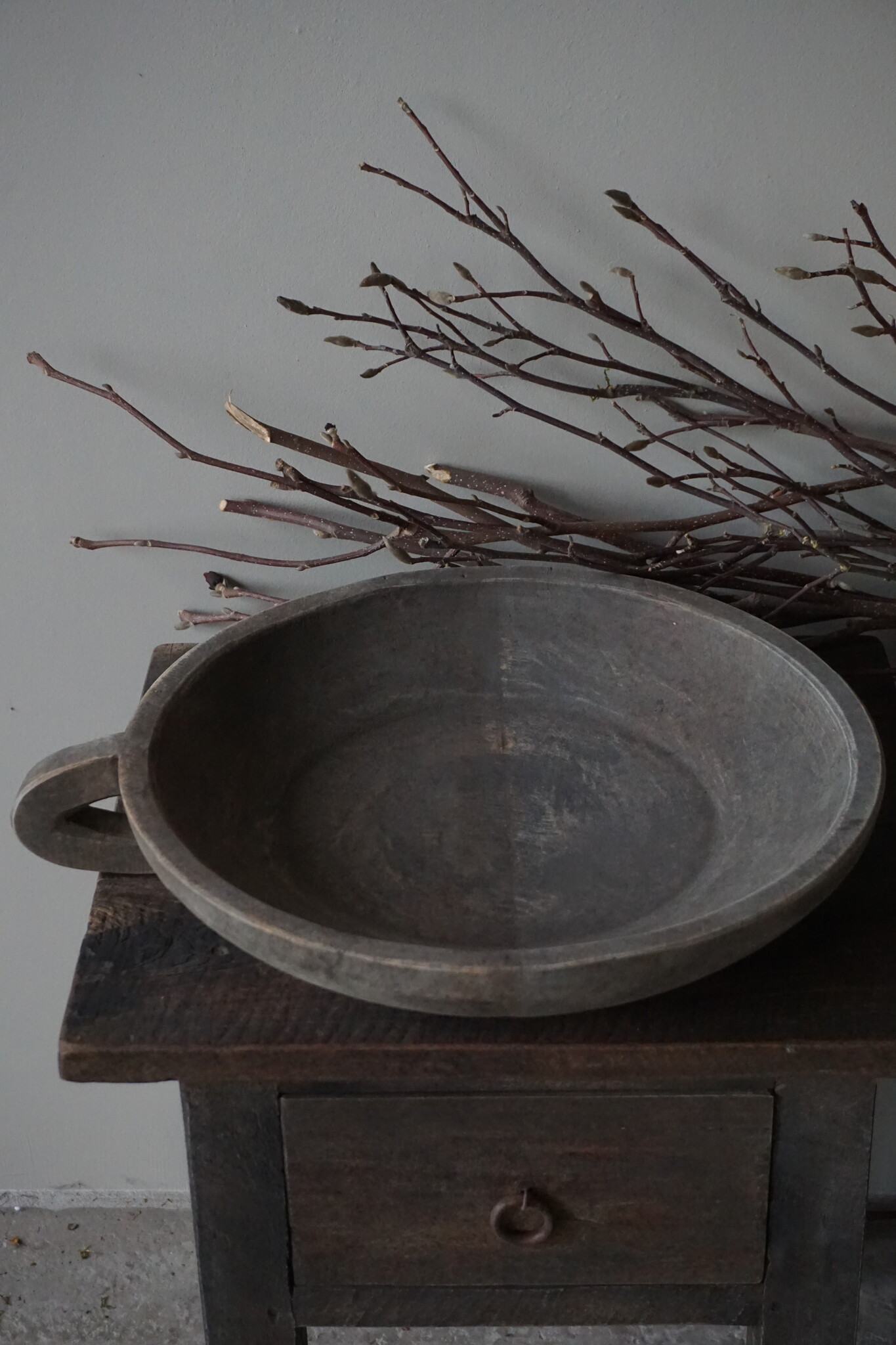 Rene Houtman Plateau Met Handgreep | Antique Grey