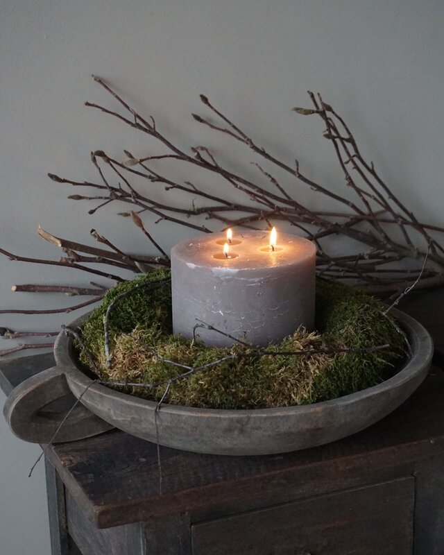 Rene Houtman Plateau Met Handgreep | Antique Grey