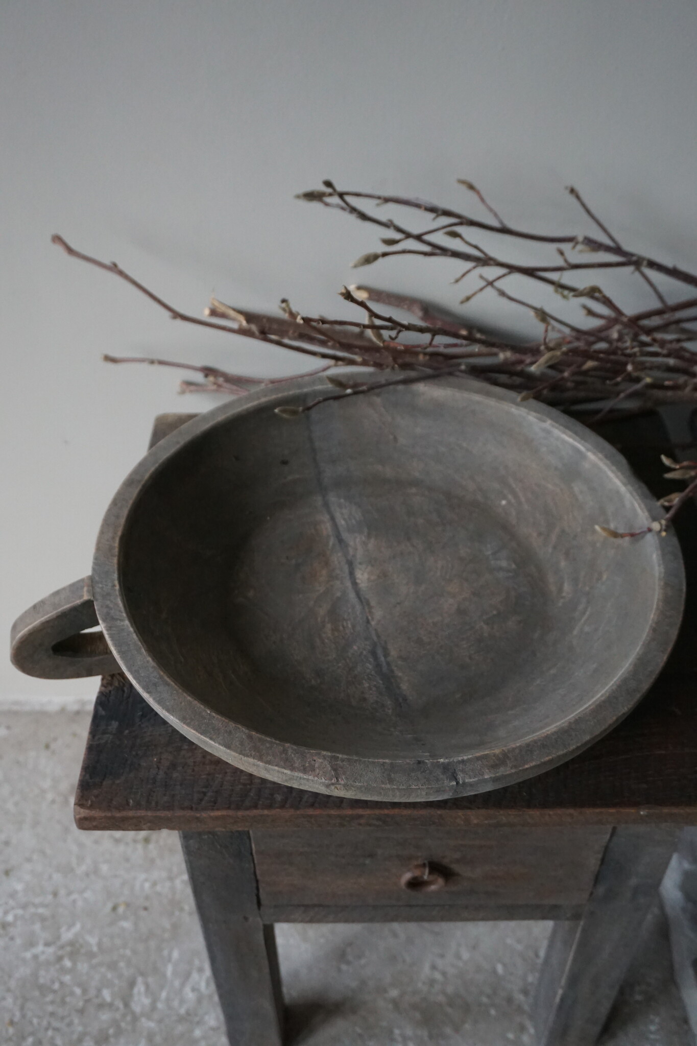 Rene Houtman Plateau Met Handgreep | Antique Grey