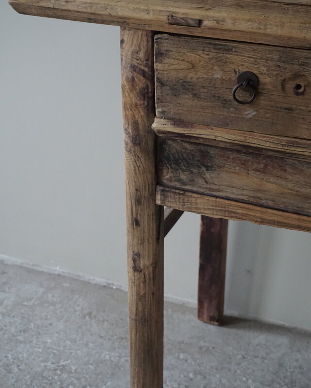 Rene Houtman Antieke Wandtafel | H85 x B102 x D47 cm