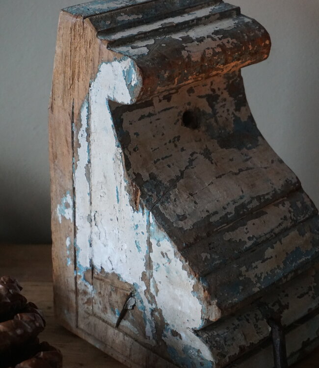 Rene Houtman Massieve Houten Poer Kandelaar | S