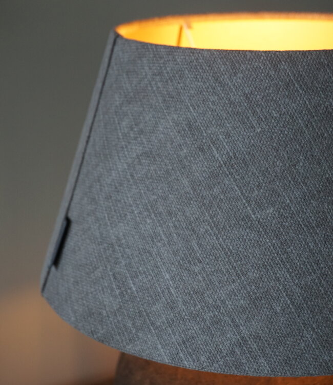 Brynxz Lampenkap | Stone | H16 x Ø30 cm