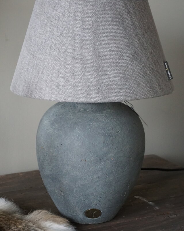 Brynxz Lampenkap | Stone | H16 x Ø30 cm