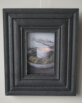 Luksa Home Collection Fotolijstje | Vintage Black | H35 x B30 cm