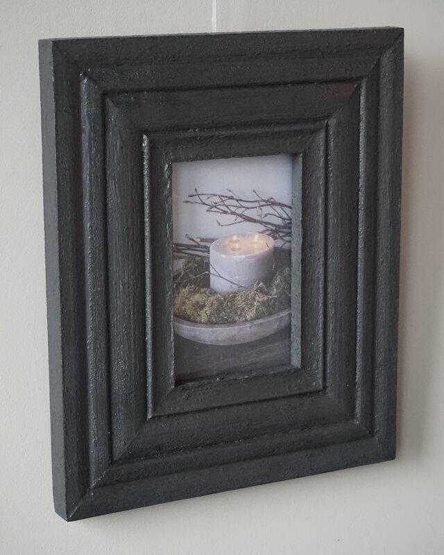 Luksa Home Collection Fotolijstje | Vintage Black | H35 x B30 cm