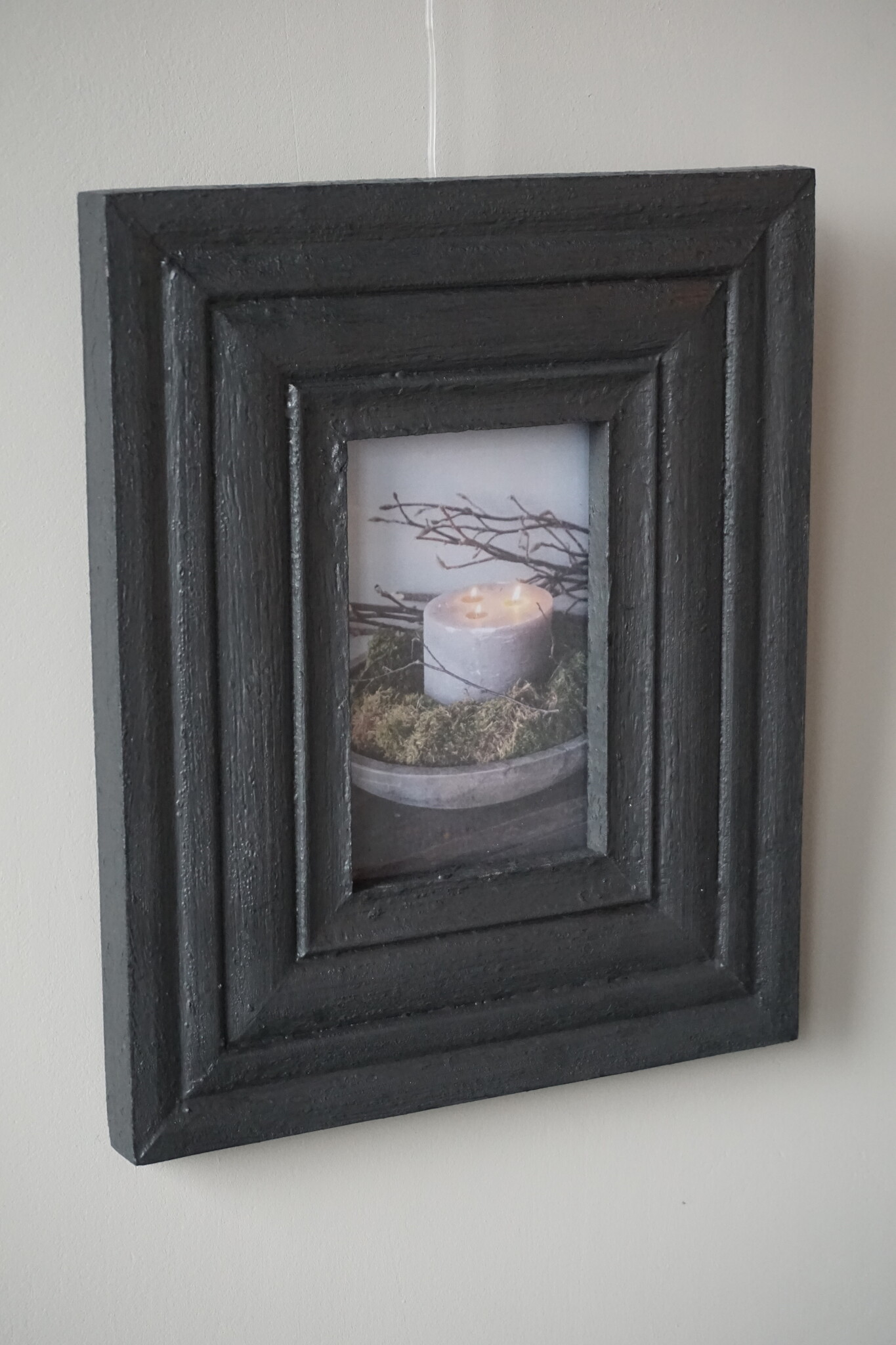 Luksa Home Collection Fotolijstje | Vintage Black | H35 x B30 cm