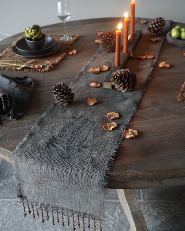 Rene Houtman Tafelloper | Merry Christmas | L200 x B33 cm