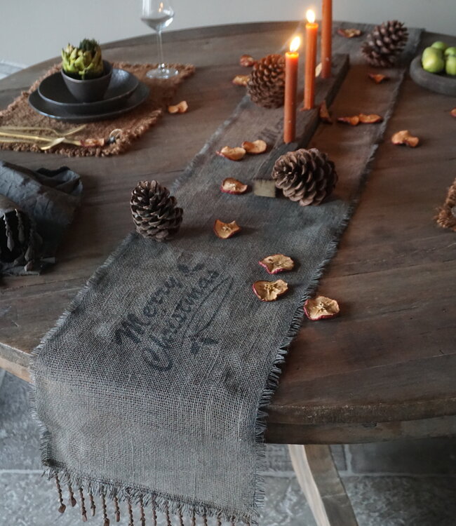 Rene Houtman Tafelloper | Merry Christmas | L200 x B33 cm