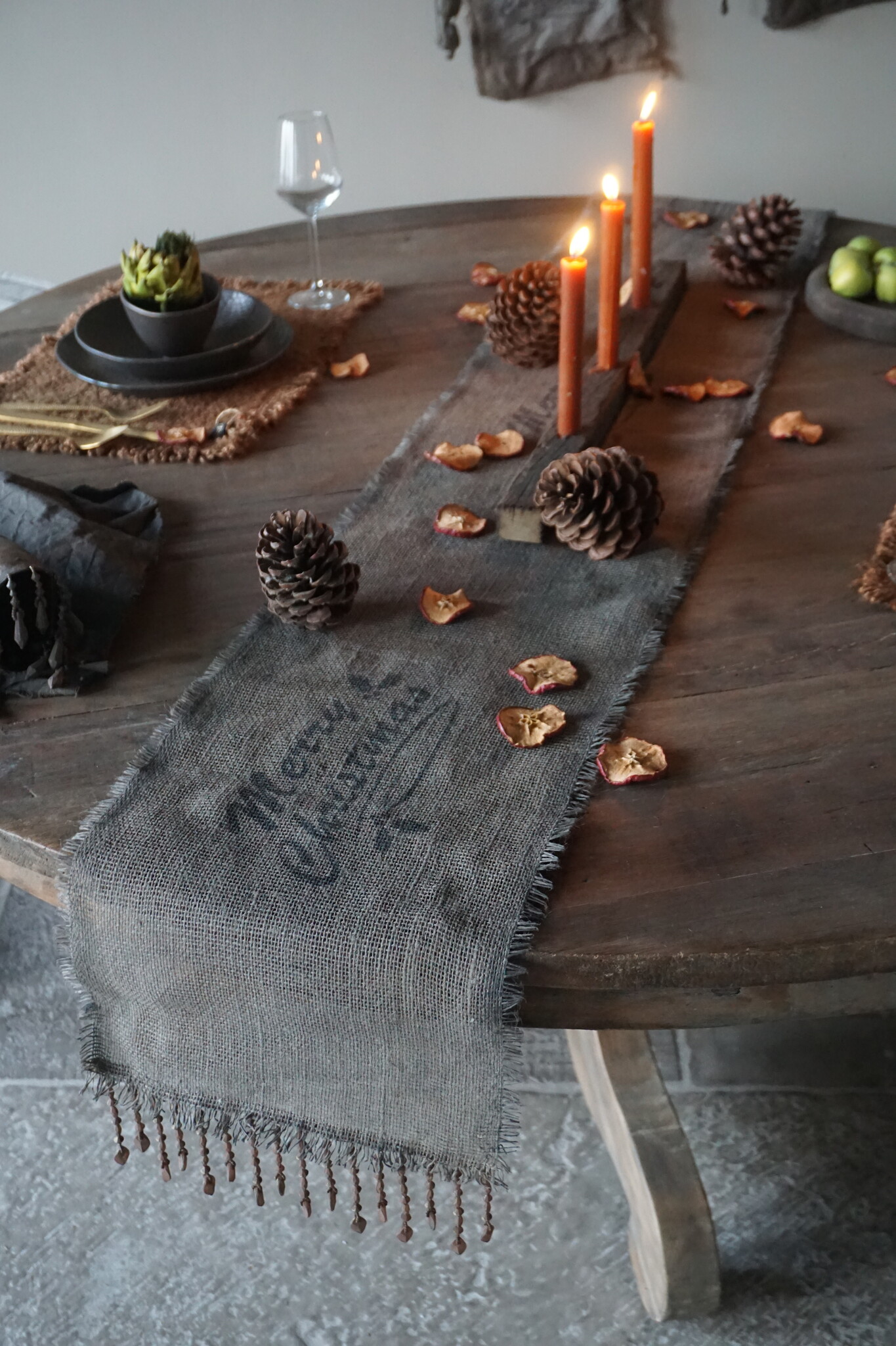 Rene Houtman Tafelloper | Merry Christmas | L200 x B33 cm