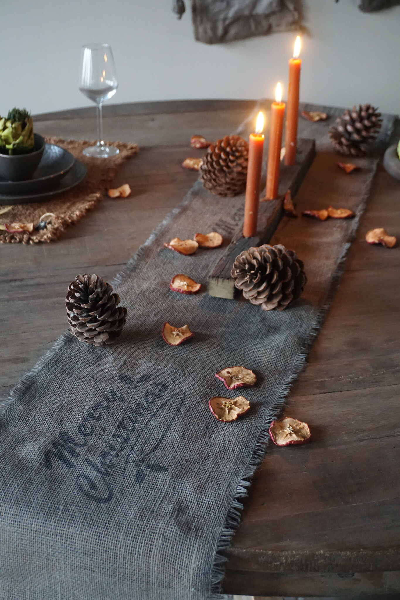 Rene Houtman Tafelloper | Merry Christmas | L200 x B33 cm