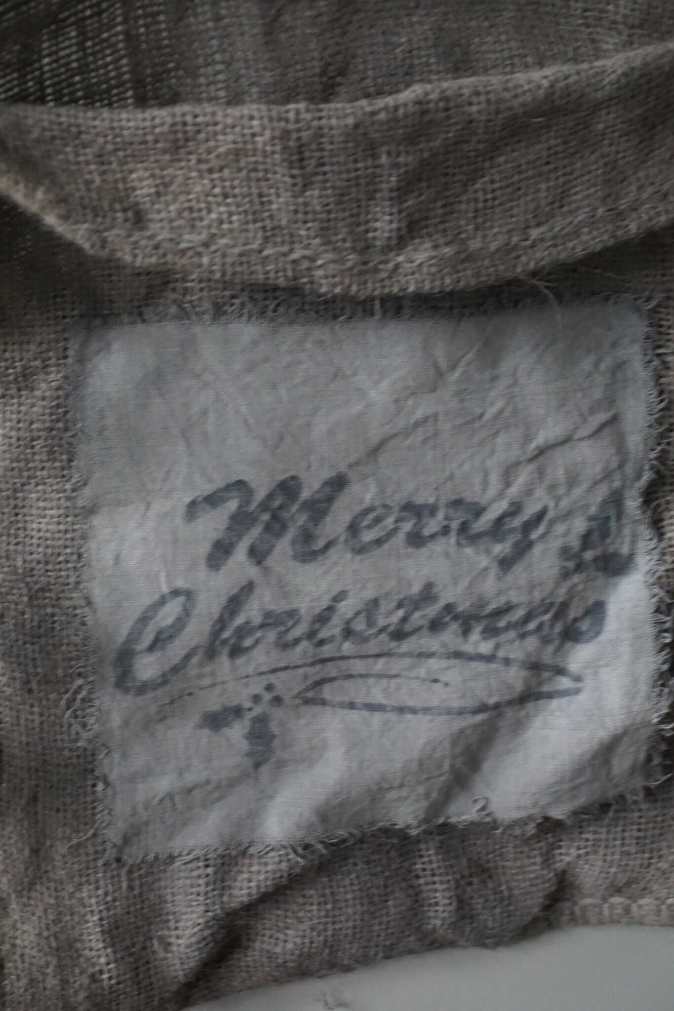 Rene Houtman Wandzak | Merry Christmas | H40 x B30 cm