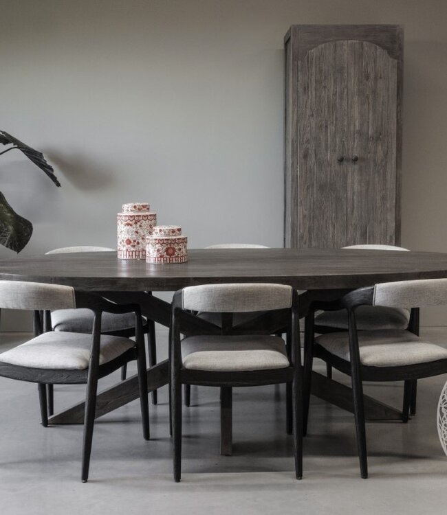 Be-Uniq Armstoel Sence | Black | H79xB55xD58 Cm