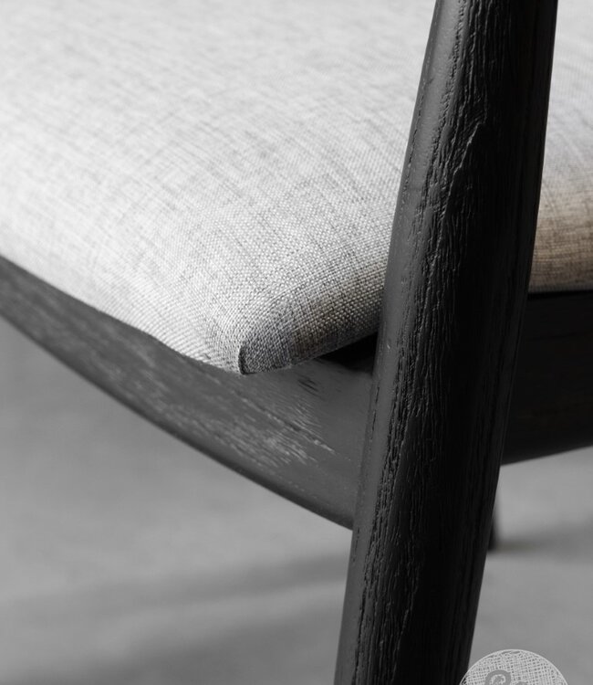 Be-Uniq Armstoel Sence | Black | H79xB55xD58 Cm