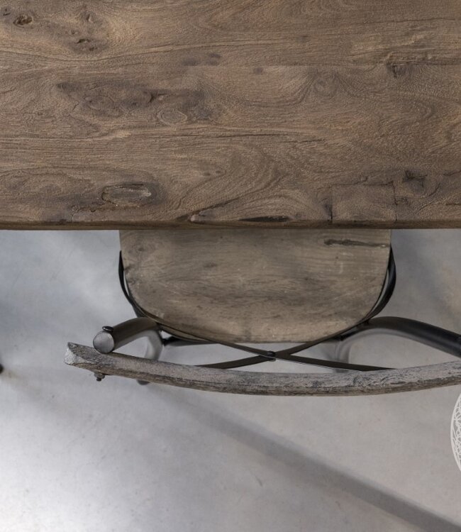 Be-Uniq Eetkamerstoel Cross | Black | H88xB50xD43 Cm