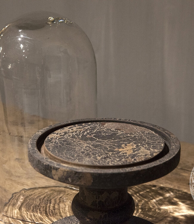 Be-Uniq Glazen Stolp | Vintage | H44xB17xD17 Cm