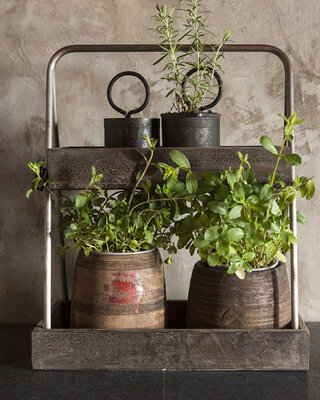 Be-Uniq Etagère | Grey | H60 x B50 x D25 Cm