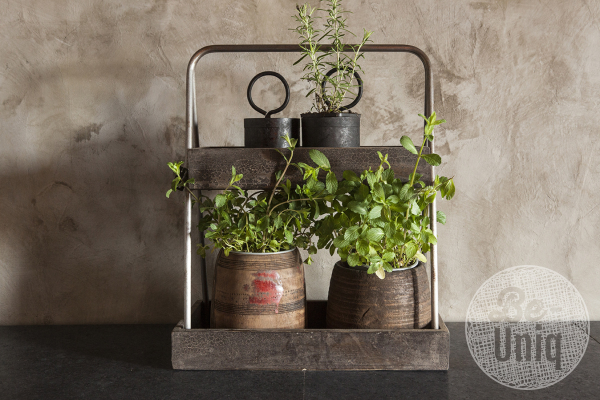 Be-Uniq Etagère | Grey | H60 x B50 x D25 Cm