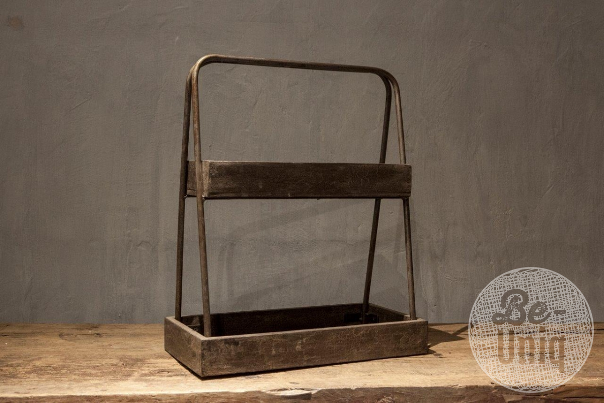 Be-Uniq Etagère | Grey | H60 x B50 x D25 Cm