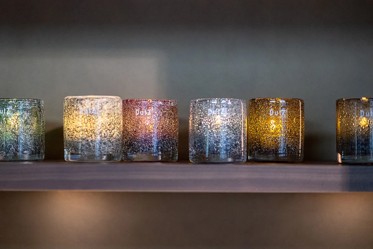 DutZ Cilinder | Galaxy | Marble | H10 x D9 cm