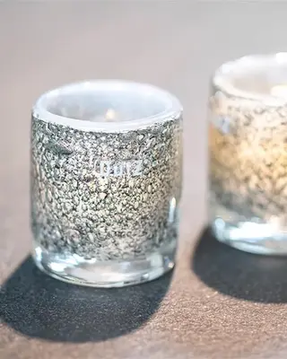 DutZ Cilinder | Galaxy | Marble | H10 x D9 cm