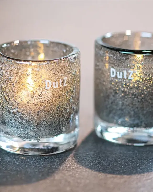 DutZ Cilinder | Galaxy | Grijs | H10 x D9 cm