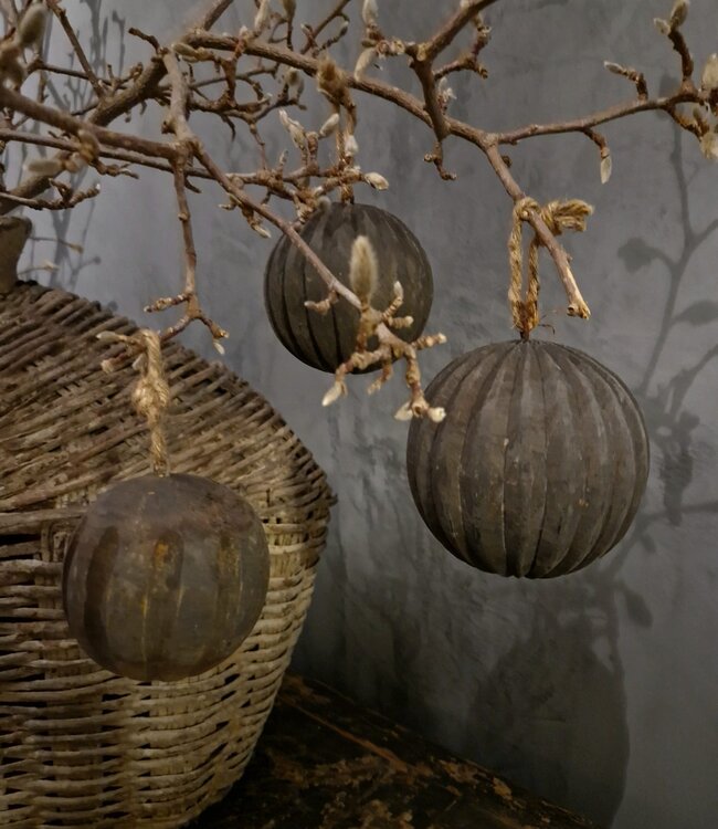 Rene Houtman Decoratieve Houten Bal | Maat M