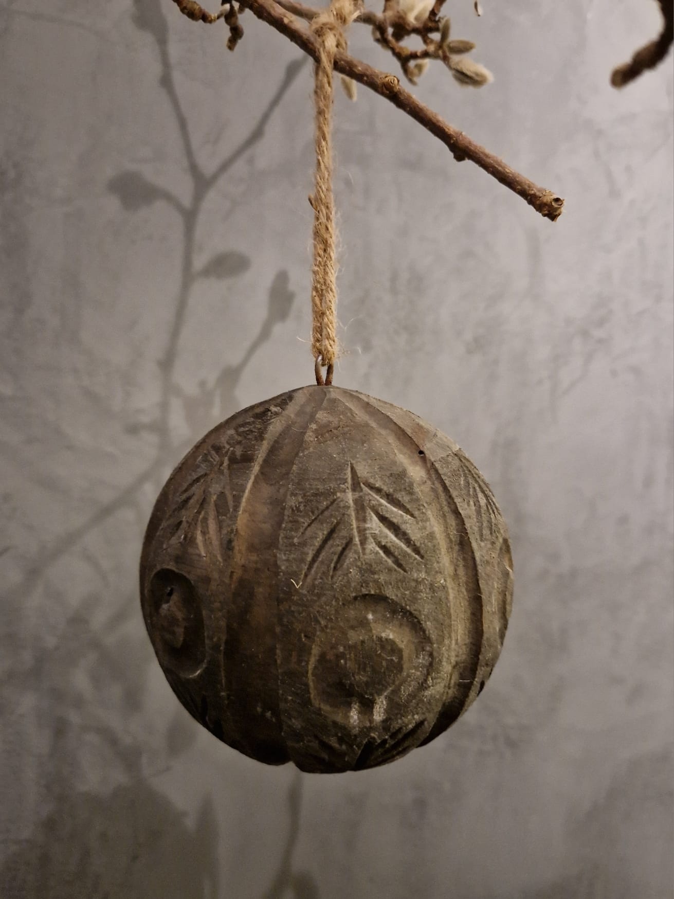 Rene Houtman Decoratieve Houten Bal | Maat L