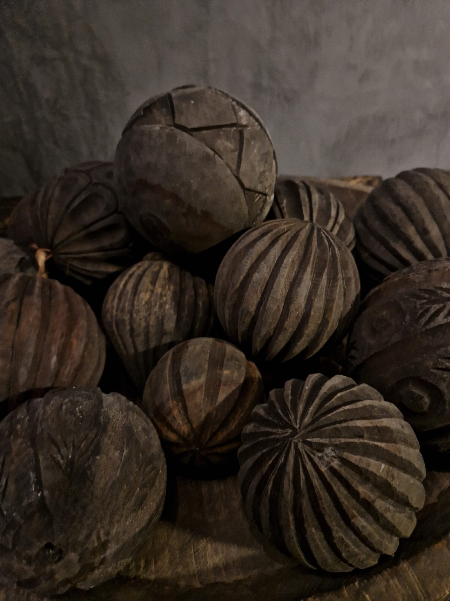 Rene Houtman Decoratieve Houten Bal | Maat L