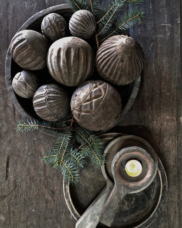 Rene Houtman Decoratieve Houten Bal | Maat L