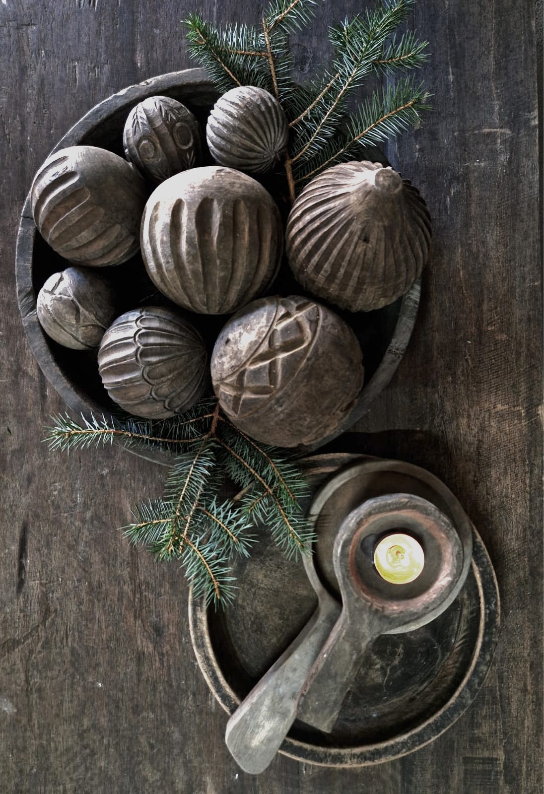 Rene Houtman Decoratieve Houten Bal | Maat L