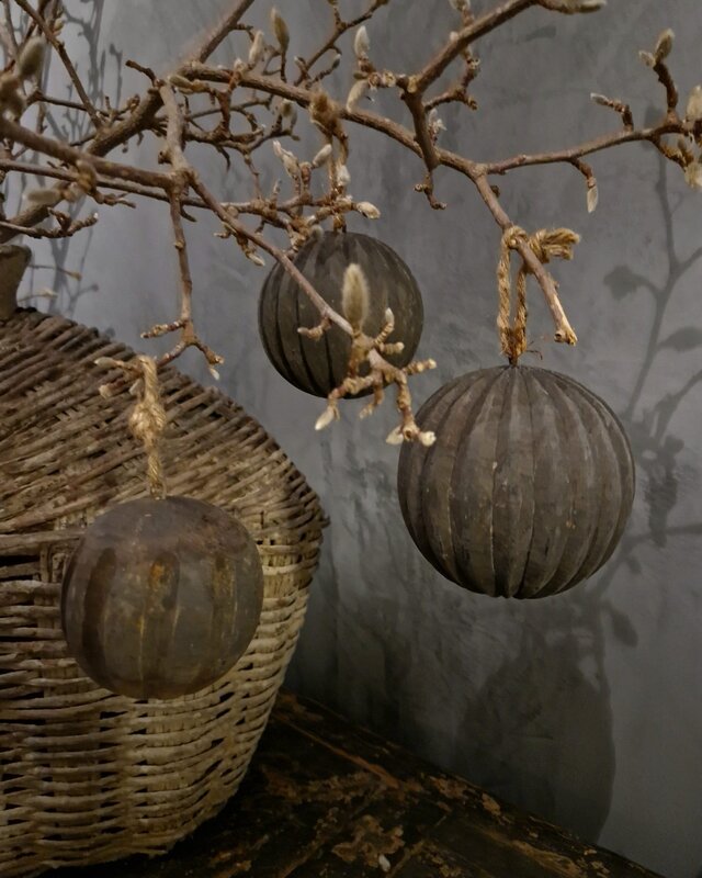 Rene Houtman Decoratieve Houten Bal | Maat L