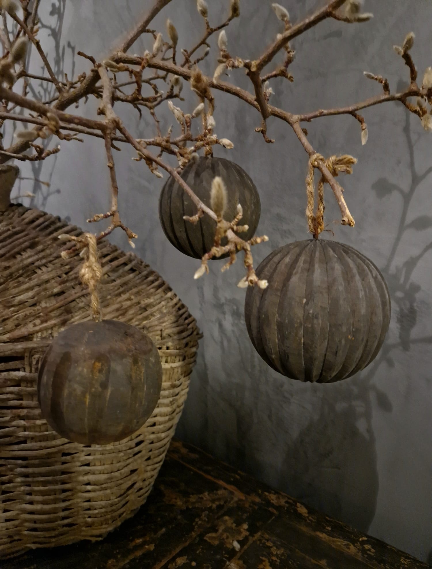 Rene Houtman Decoratieve Houten Bal | Maat L