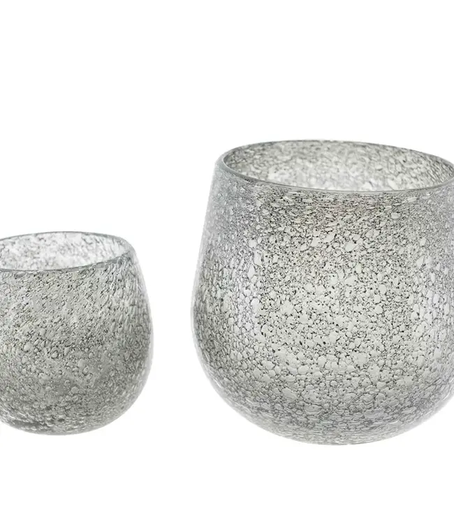 DutZ Pot Hurricane Diva | Olijfgrijs | H17 x D16 cm