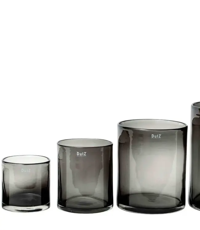 DutZ Kaarsenglas | Smoke | 3 Maten!