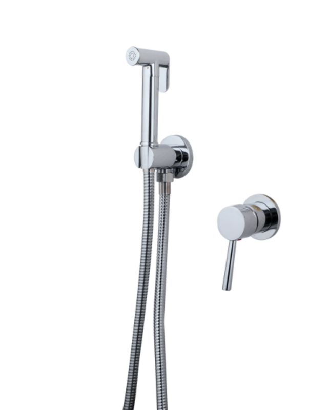 Rene Houtman Bidet Sproeier | Chroom | Warm & Koud