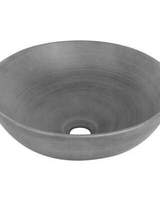Differnz Waskom Slim | Keramiek | Betonlook | H13,5 x Ø39,5 cm