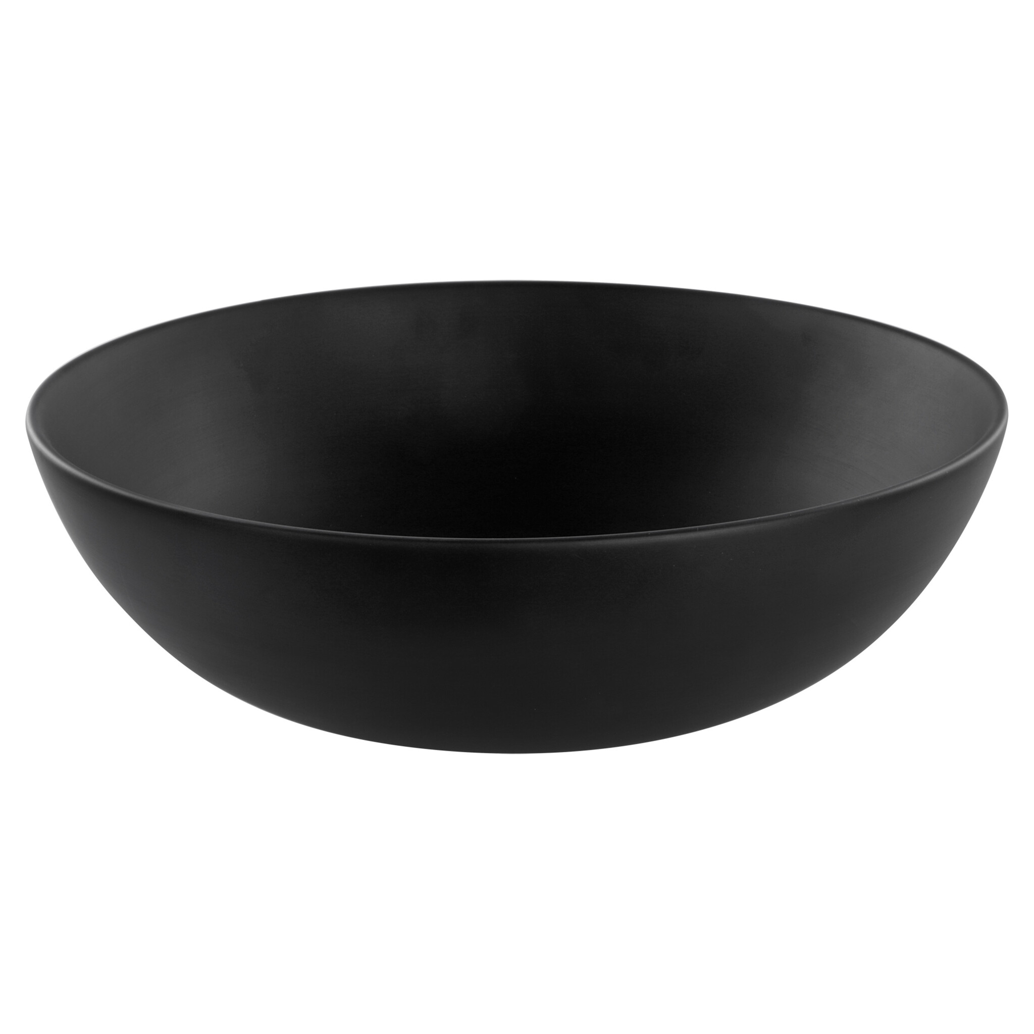 Differnz Waskom Slim | Keramiek | Zwart | H12,5 x Ø28,5 cm