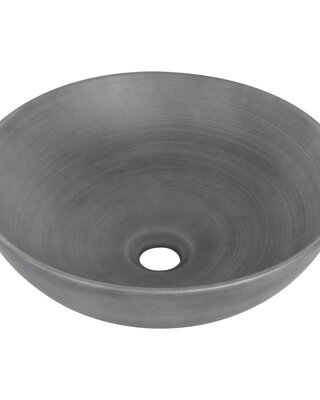 Differnz Waskom Slim | Keramiek | Betonlook | H12,5 x Ø28,5 cm