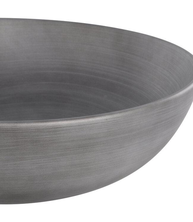 Differnz Waskom Slim | Keramiek | Betonlook | H12,5 x Ø28,5 cm