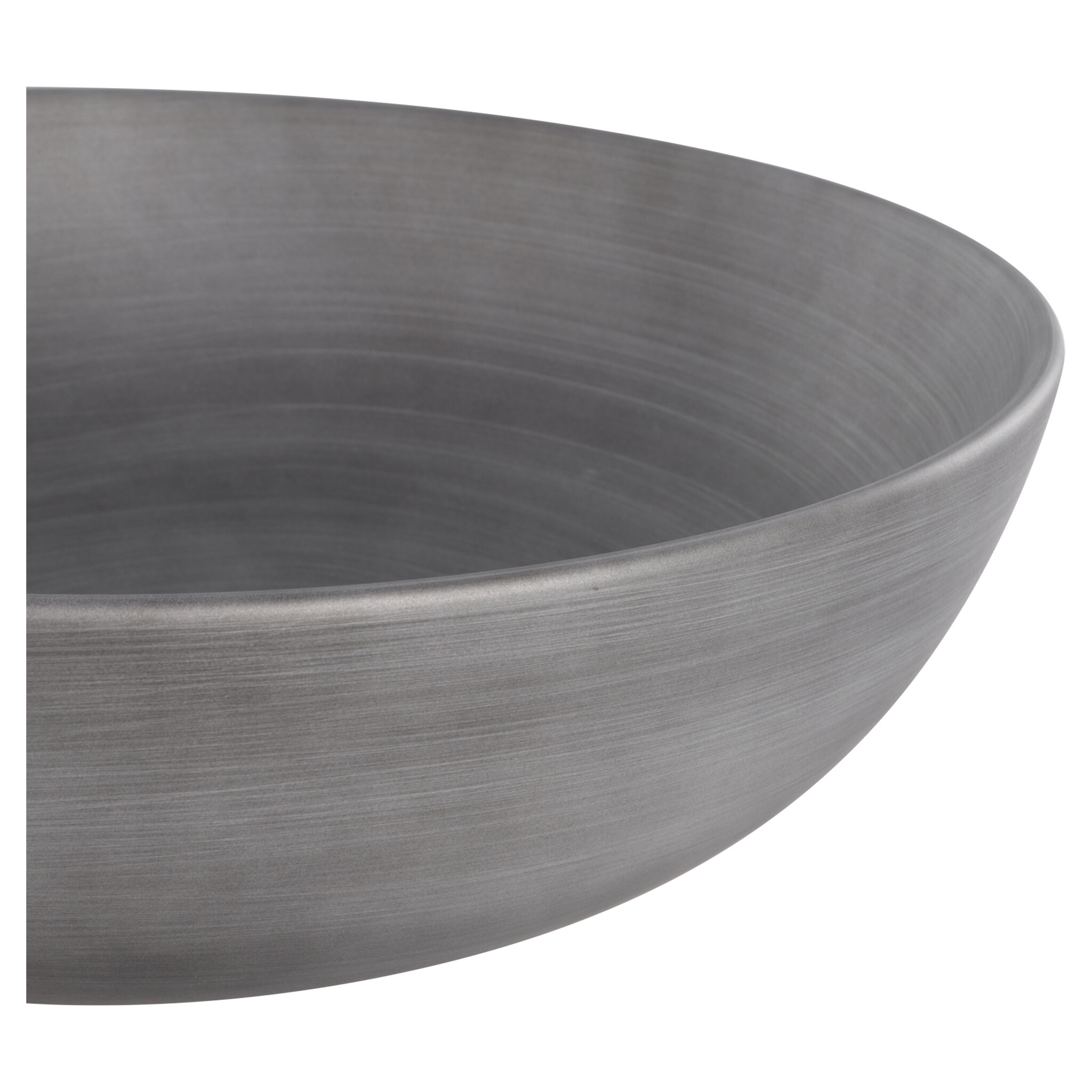Differnz Waskom Slim | Keramiek | Betonlook | H12,5 x Ø28,5 cm
