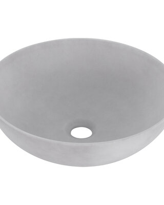 Differnz Waskom Slim | Keramiek | Betonlook | H12,5 x Ø28,5 cm